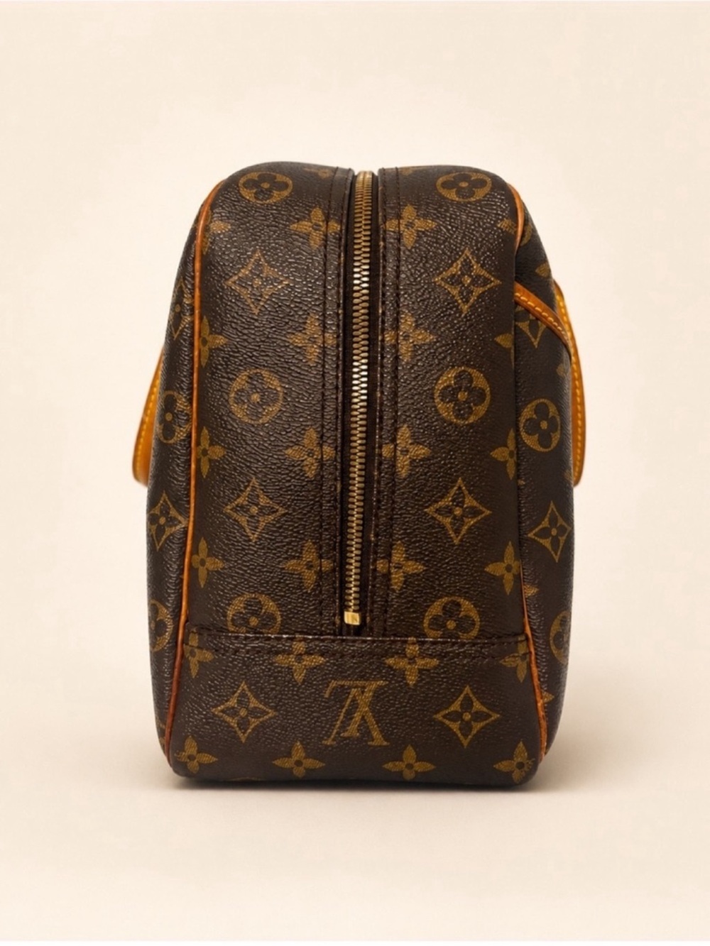 Louis Vuitton Deauville M47270 Monogram Vanity Satchel Bag - Picture 5 of 15